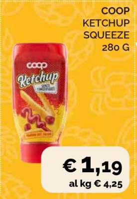 COOP KETCHUP SQUEEZE