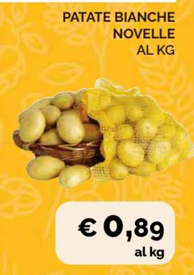 PATATE BIANCHE NOVELLE