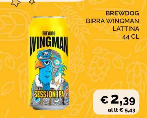 BREWDOG BIRRA WINGMAN LATTINA 44 CL