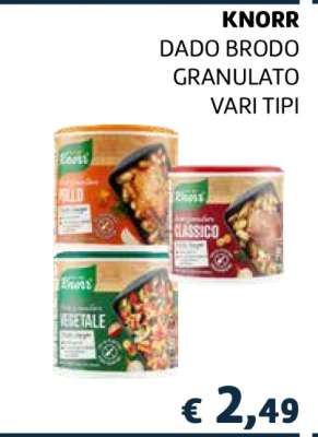KNORR DADO BRODO GRANULATO