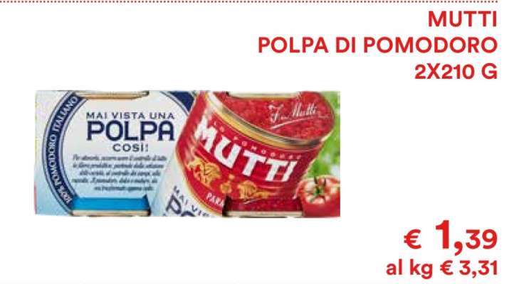 Mutti Polpa di pomodoro