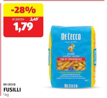 DE CECCO FUSILLI