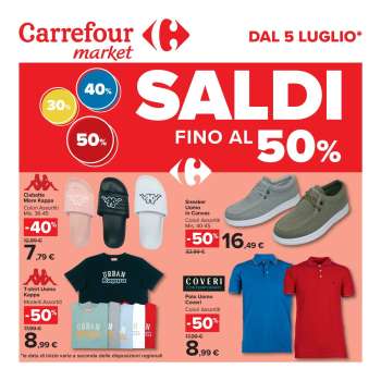 Volantino Carrefour - 5/7/2026 - 23/7/2026.