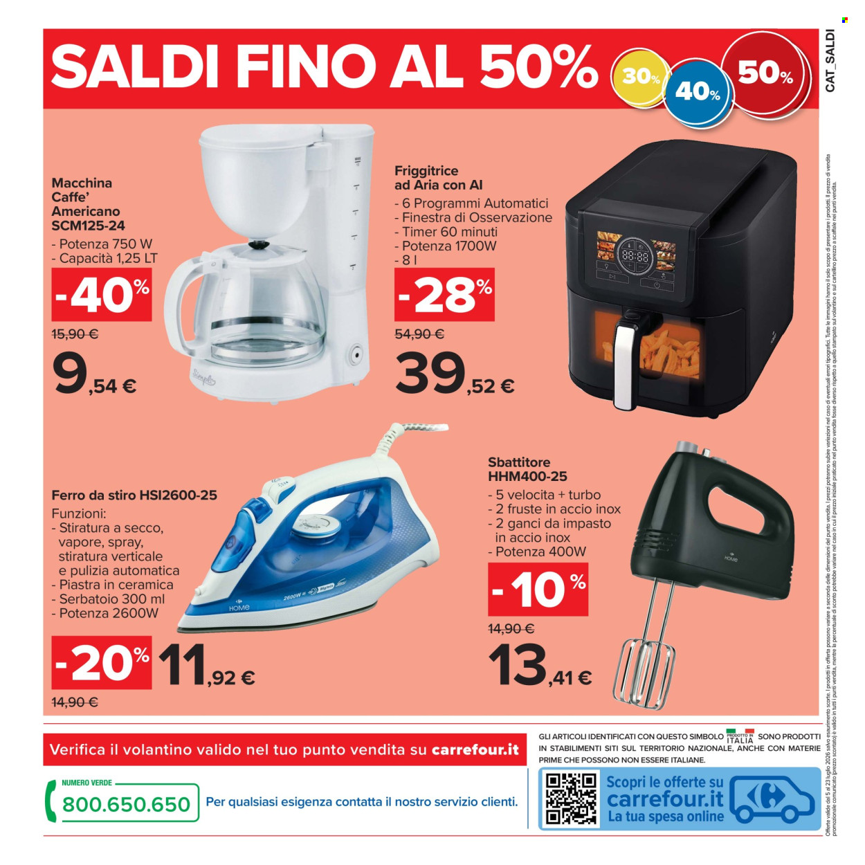 Volantino Carrefour - 5/7/2026 - 23/7/2026. Pagina 4