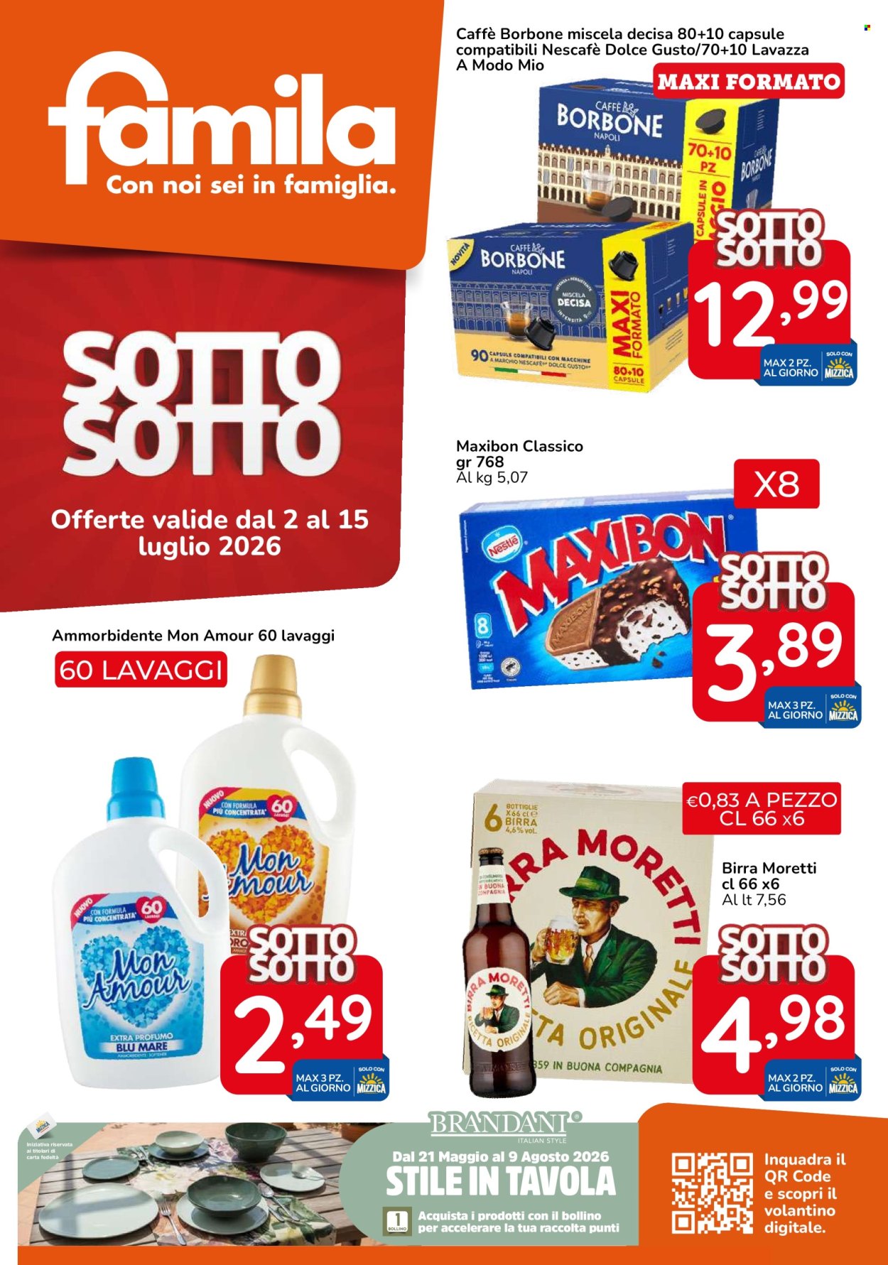 Volantino Famila - 2/7/2026 - 15/7/2026. Pagina 1
