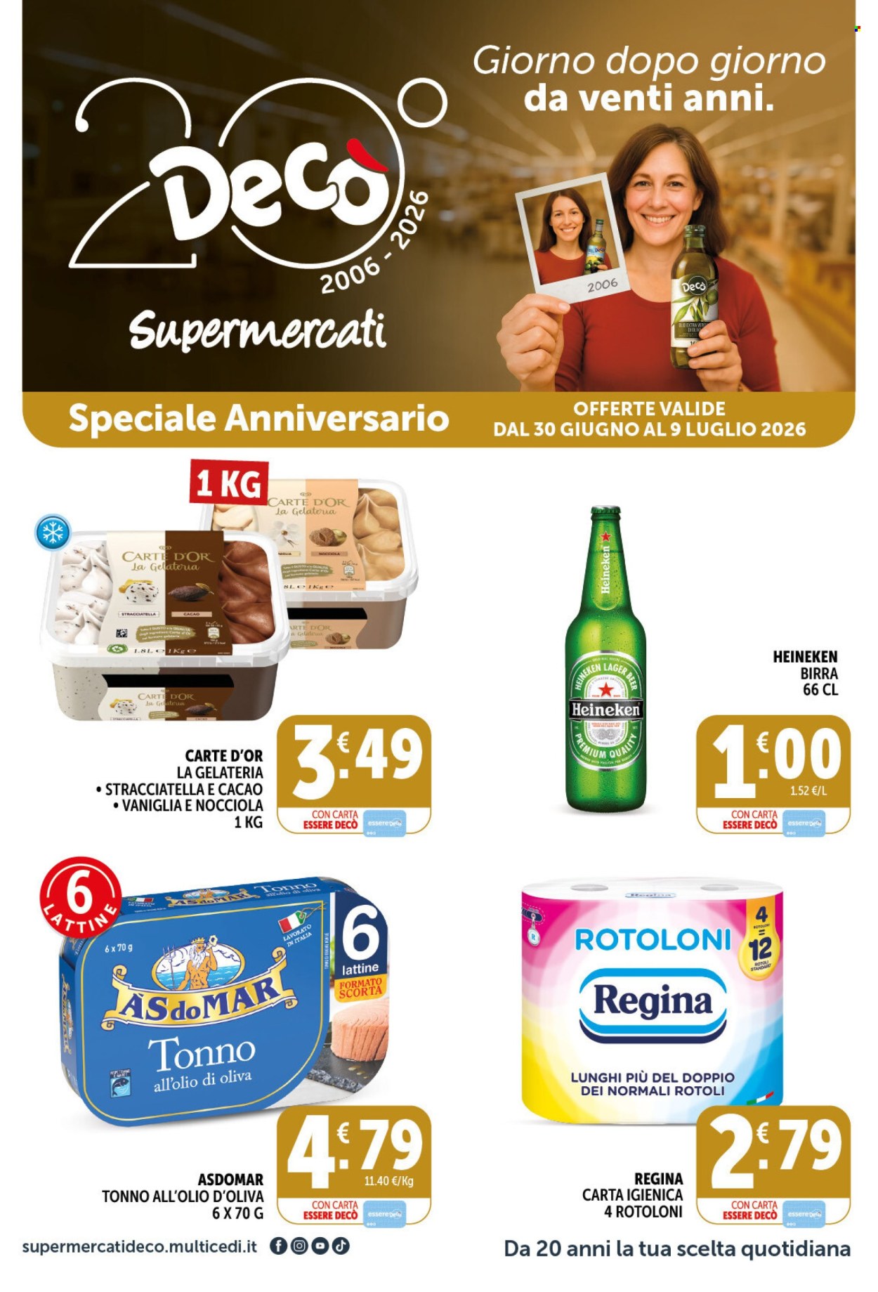 Volantino Deco - 30/6/2026 - 9/7/2026. Pagina 1