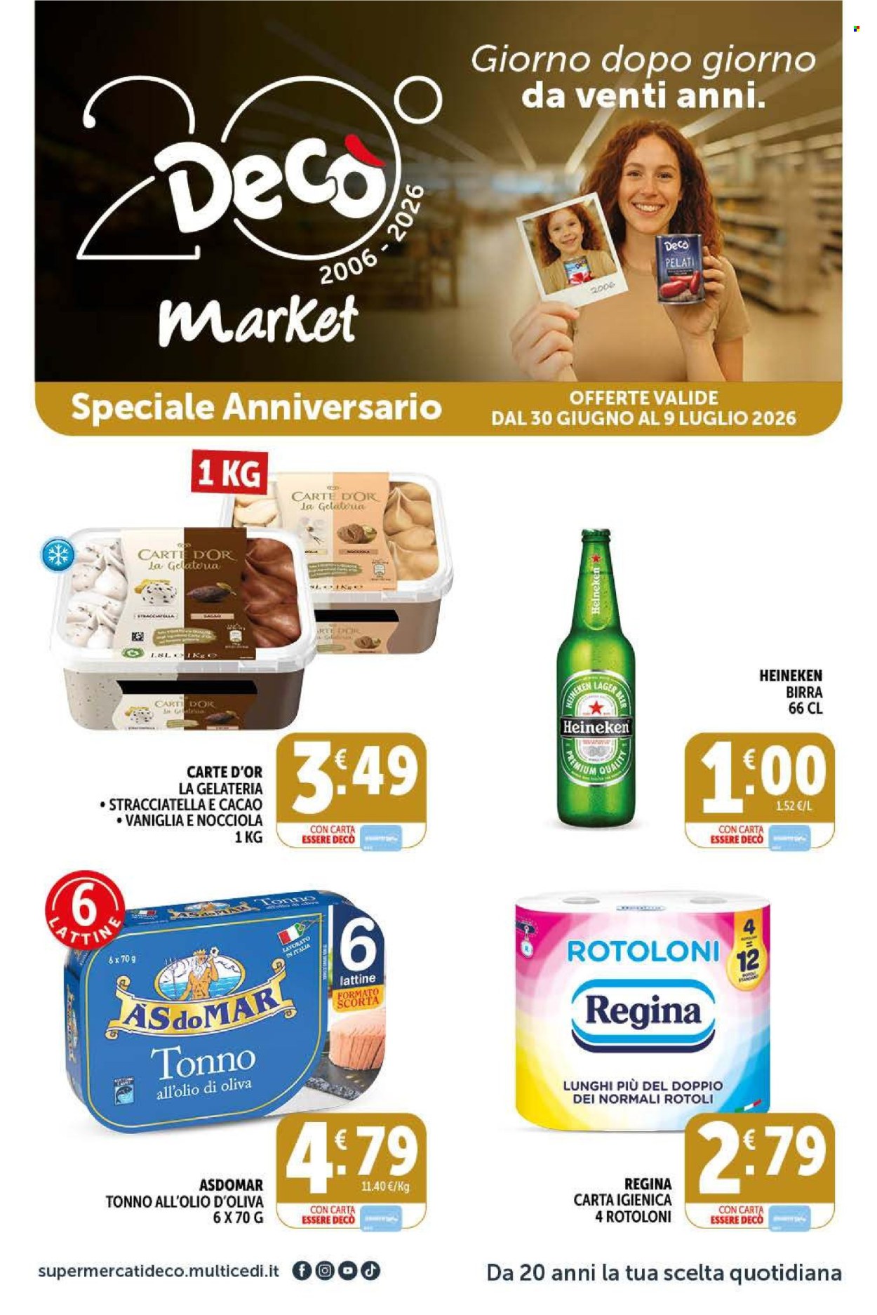 Volantino Deco - 30/6/2026 - 9/7/2026. Pagina 1