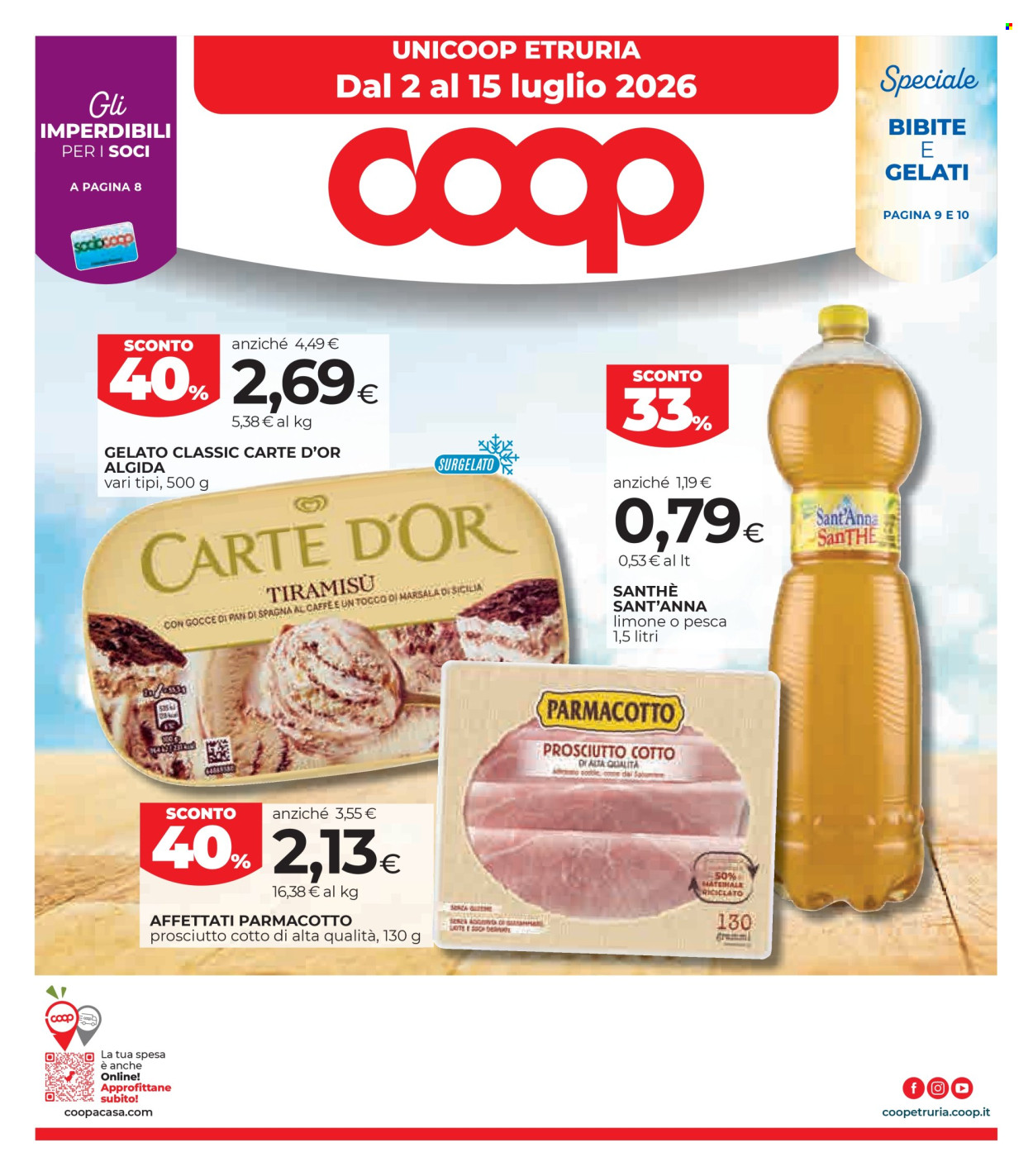 Volantino Coop - 2/7/2026 - 15/7/2026. Pagina 1