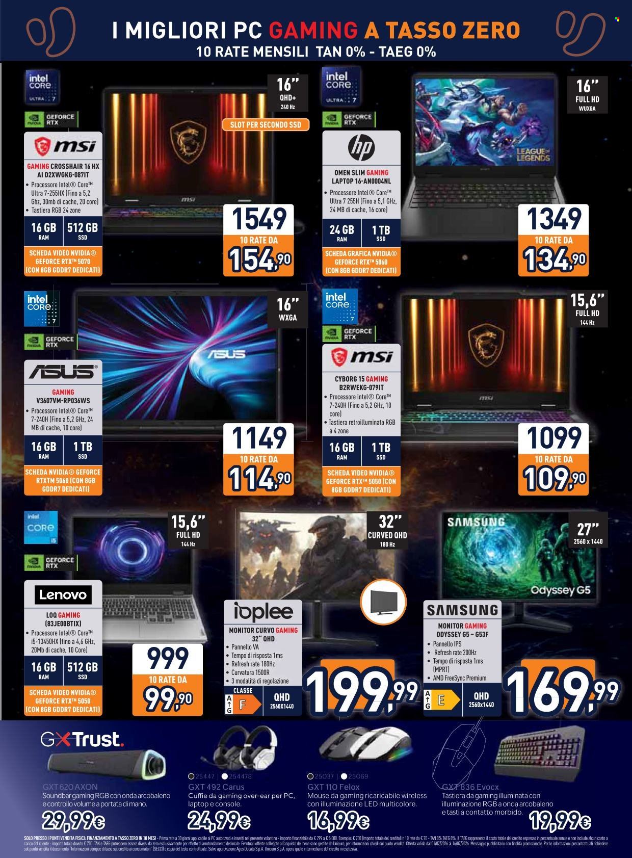 Volantino Unieuro - 1/7/2026 - 16/7/2026. Pagina 17