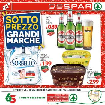 Volantino Eurospar - 2/7/2026 - 15/7/2026.