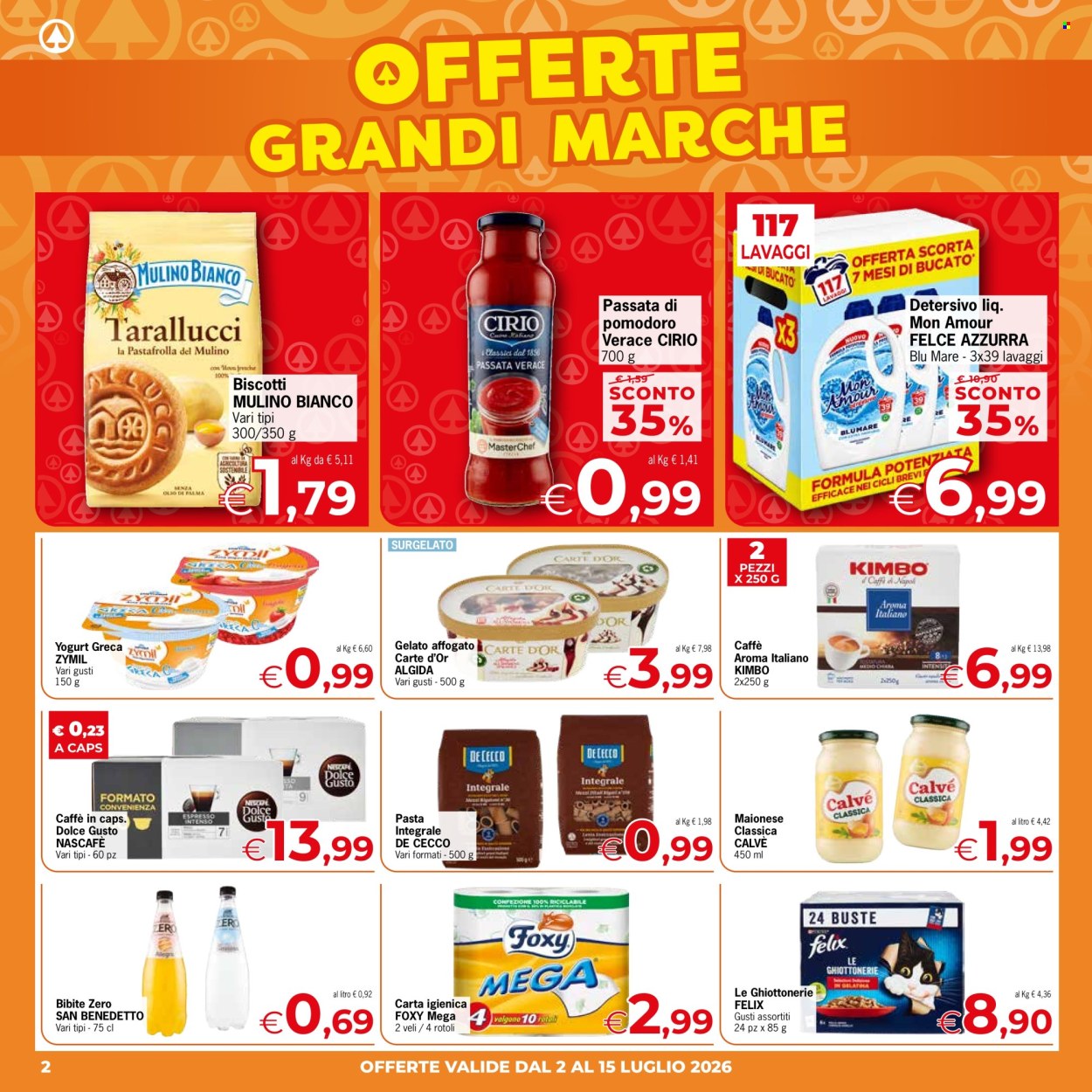 Volantino Eurospar - 2/7/2026 - 15/7/2026. Pagina 2