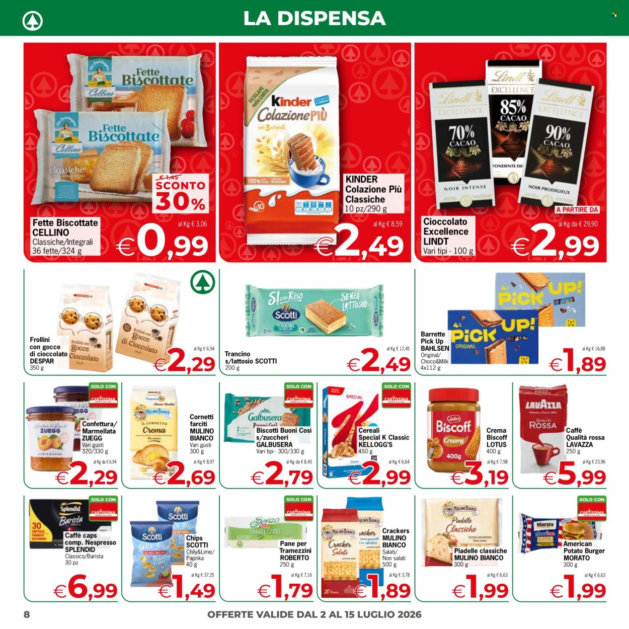 Volantino Eurospar - 2/7/2026 - 15/7/2026. Pagina 8