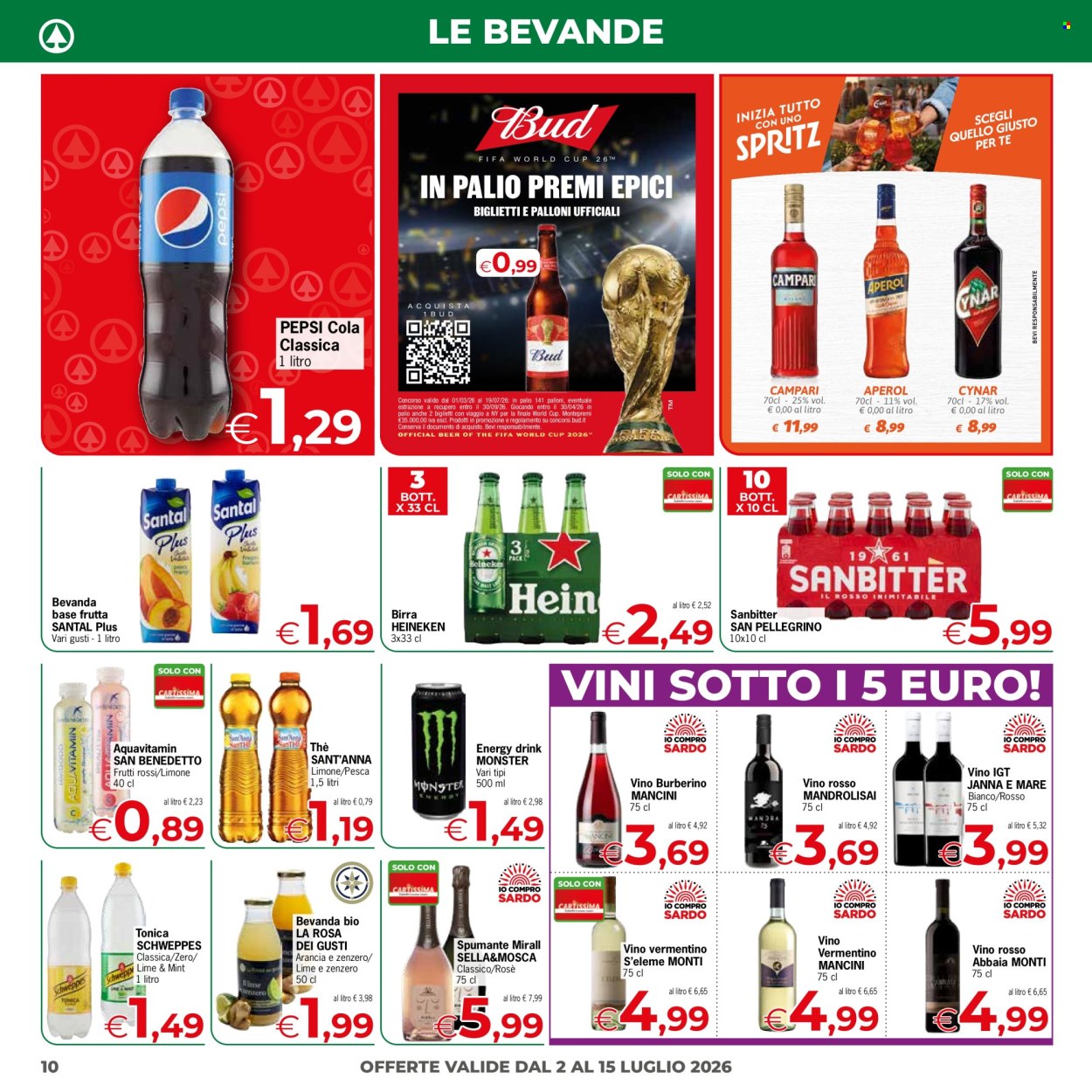 Volantino Eurospar - 2/7/2026 - 15/7/2026. Pagina 10