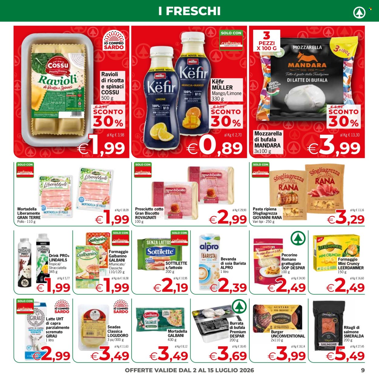 Volantino Eurospar - 2/7/2026 - 15/7/2026. Pagina 9