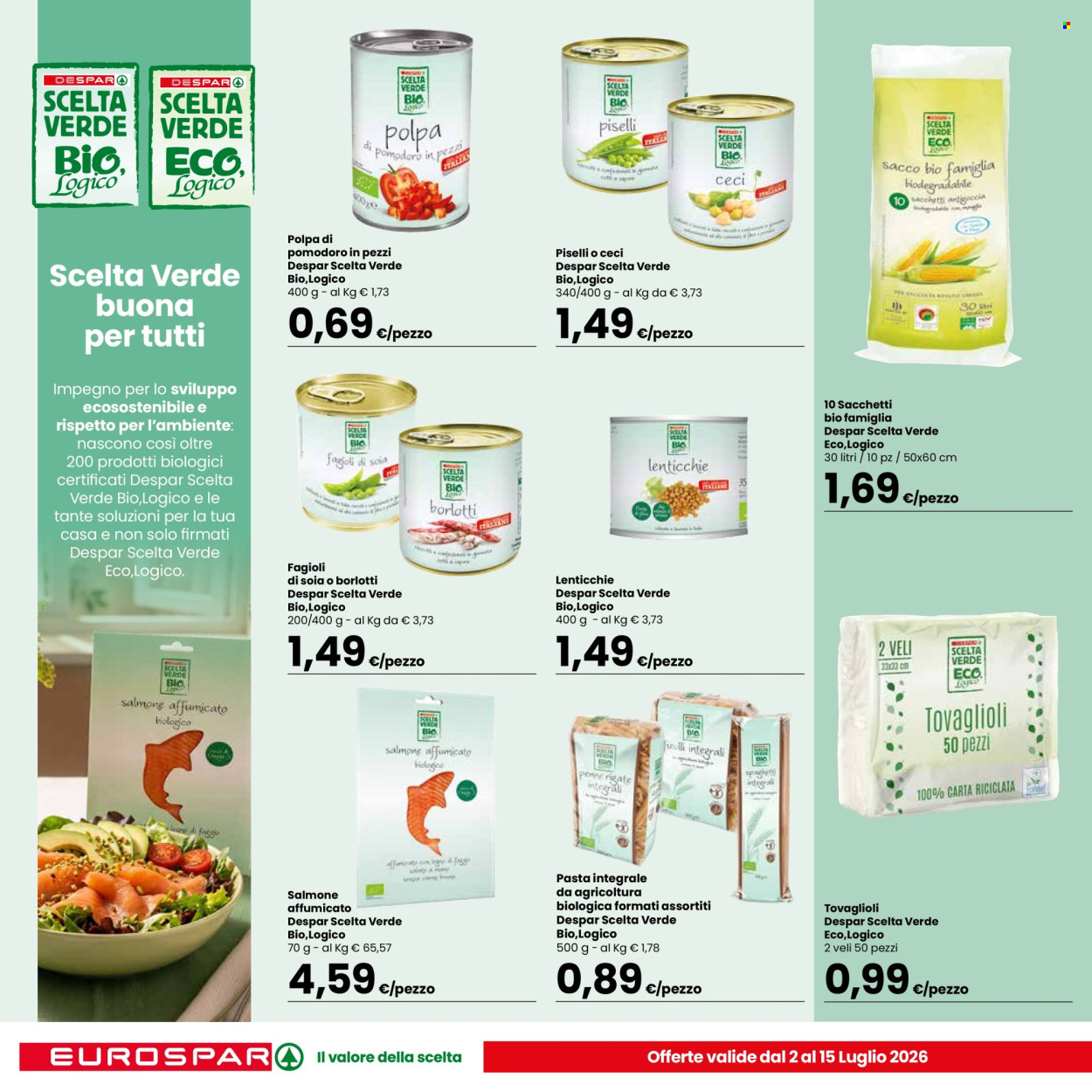 Volantino Eurospar - 2/7/2026 - 15/7/2026. Pagina 10