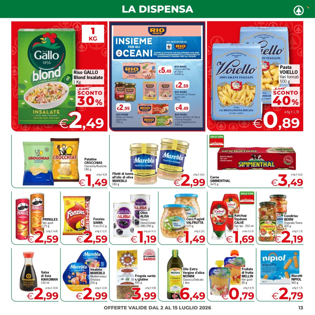 Volantino Eurospar - 2/7/2026 - 15/7/2026. Pagina 13