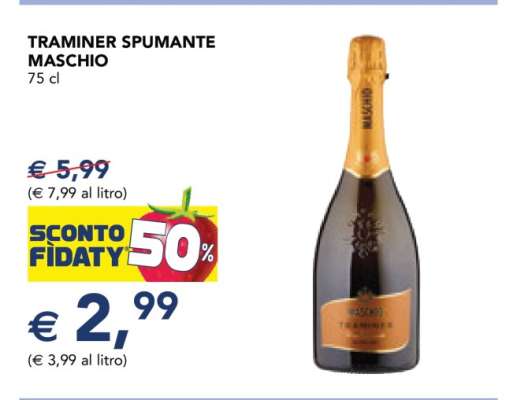TRAMINER SPUMANTE MASCHIO