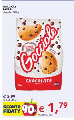 Gocciole Pavesi