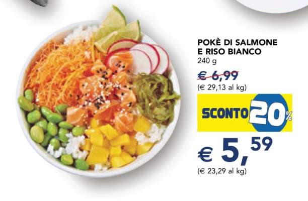 Pokè di Salmone e Riso Bianco