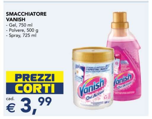 SMACCHIATORE VANISH