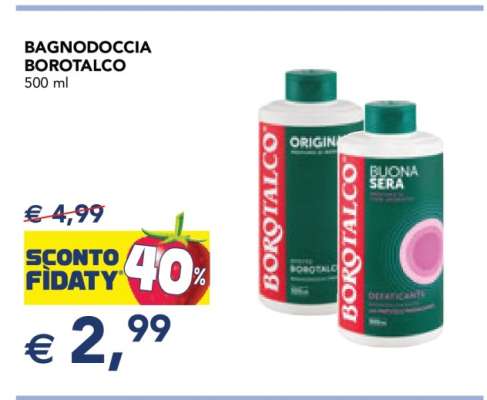 Bagnodoccia Borotalco