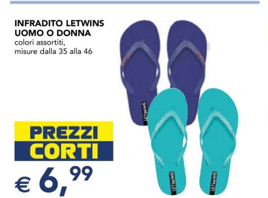 INFRADITO LETWINS UOMO O DONNA