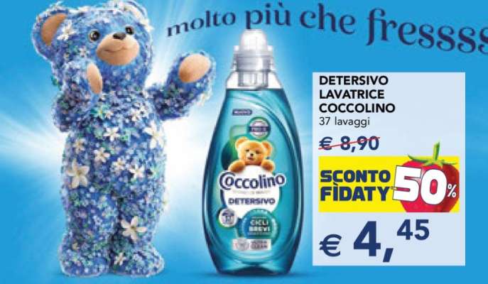 Detersivo Lavatrice Coccolino