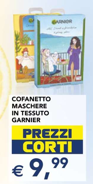 Cofanetto Maschere in Tessuto Garnier