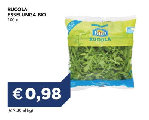RUCOLA ESSELUNGA BIO