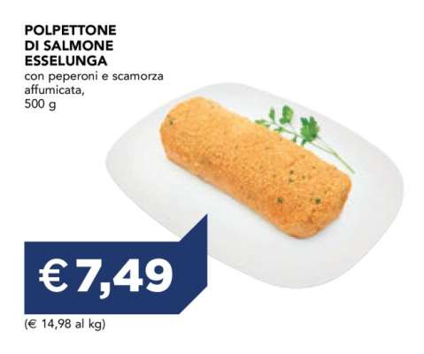 POLPETTONE DI SALMONE ESSELUNGA