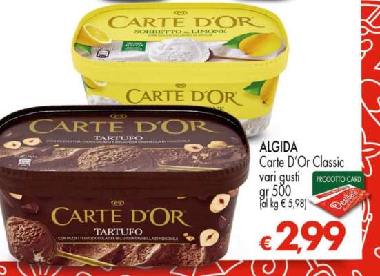 ALGIDA Carte D'Or Classic