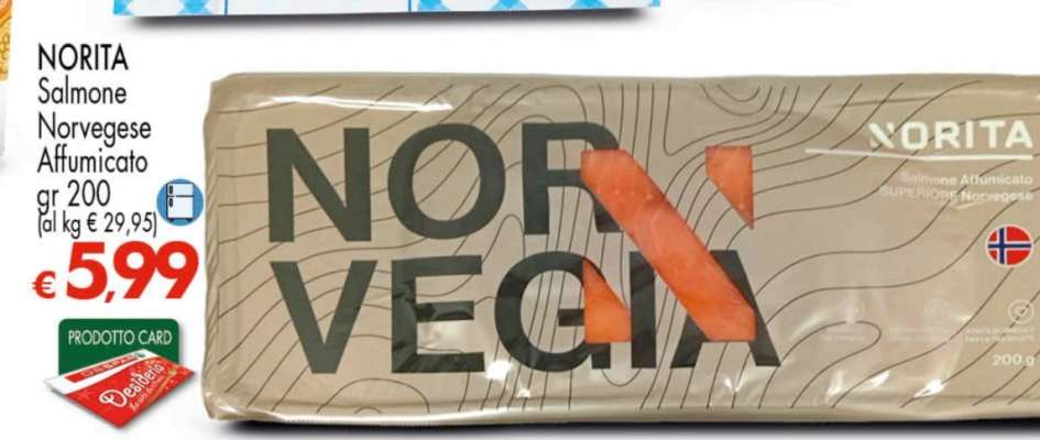 NORITA Salmone Norvegese Affumicato