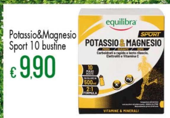 Potassio&Magnesio Sport 10 bustine