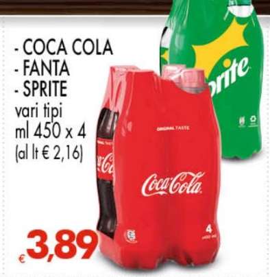 Coca Cola/Fanta/Sprite