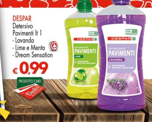 DESPAR Detersivo Pavimenti lt 1