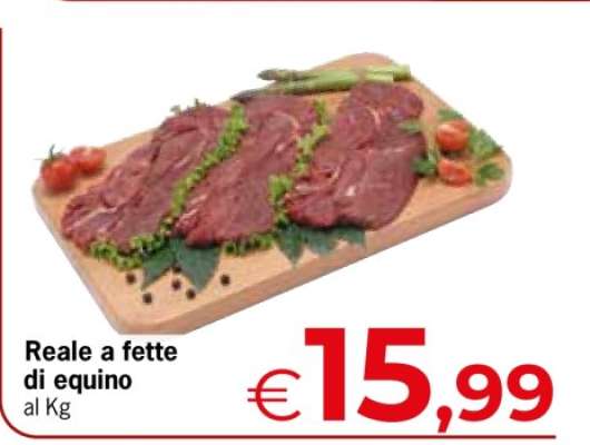 Reale a fette di equino