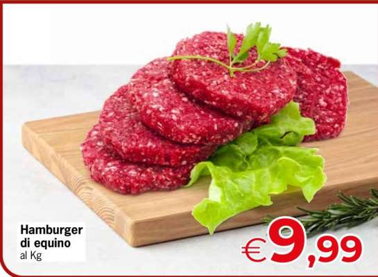 Hamburger di equino