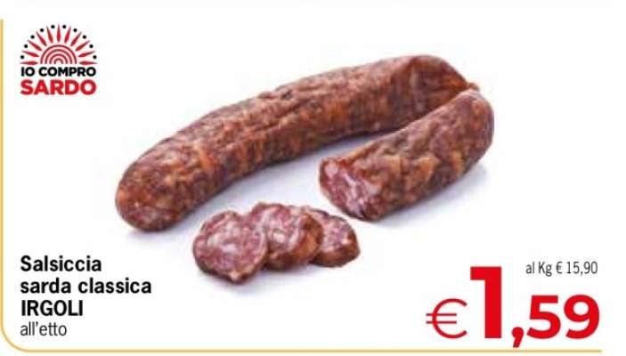 Salsiccia sarda classica IRGOLI