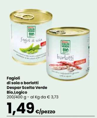Fagioli di soia o borlotti