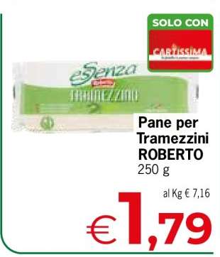 Pane per Tramezzini ROBERTO