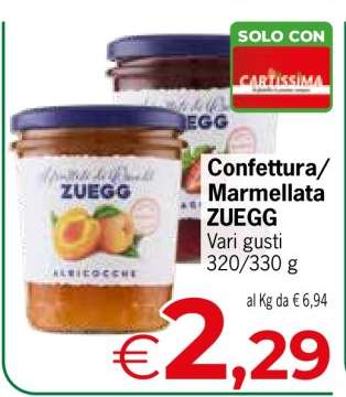 Confettura/Marmellata ZUEGG