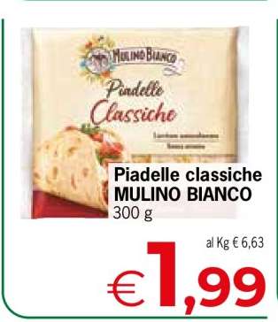 Piadelle classiche