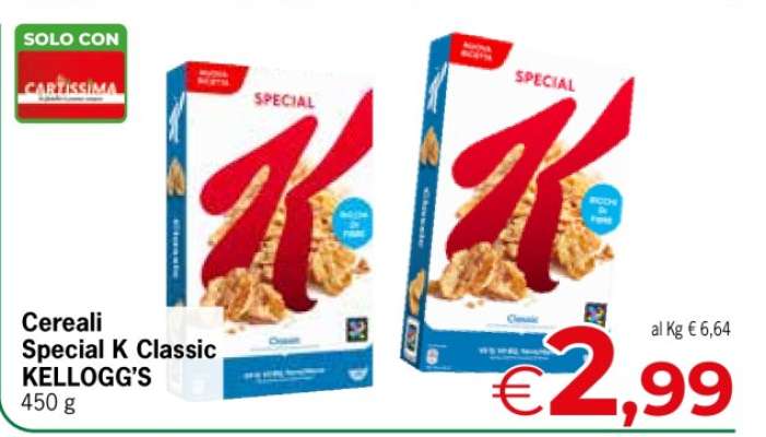 Cereali Special K classic KELLOGG’S