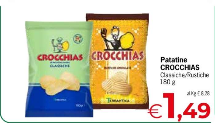 Patatine CROCCHIAS