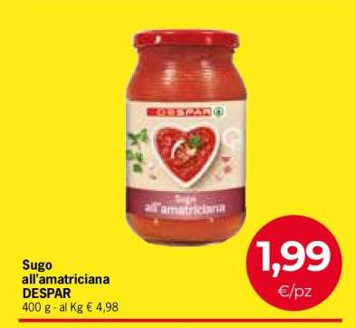 Sugo all'amatriciana