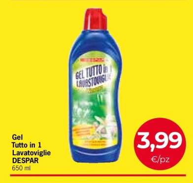 Gel Tutto in 1 Lavastoviglie
