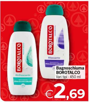 BAGNOSCHIUMA BOROTALCO