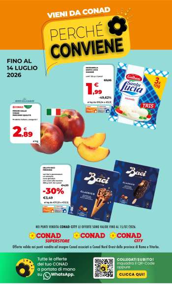 Volantino Conad - 1/7/2026 - 14/7/2026.