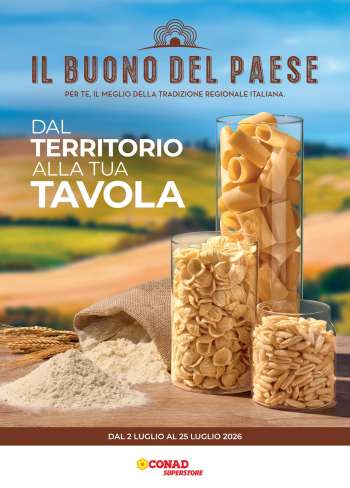 Volantino Conad Superstore - 2/7/2026 - 25/7/2026.