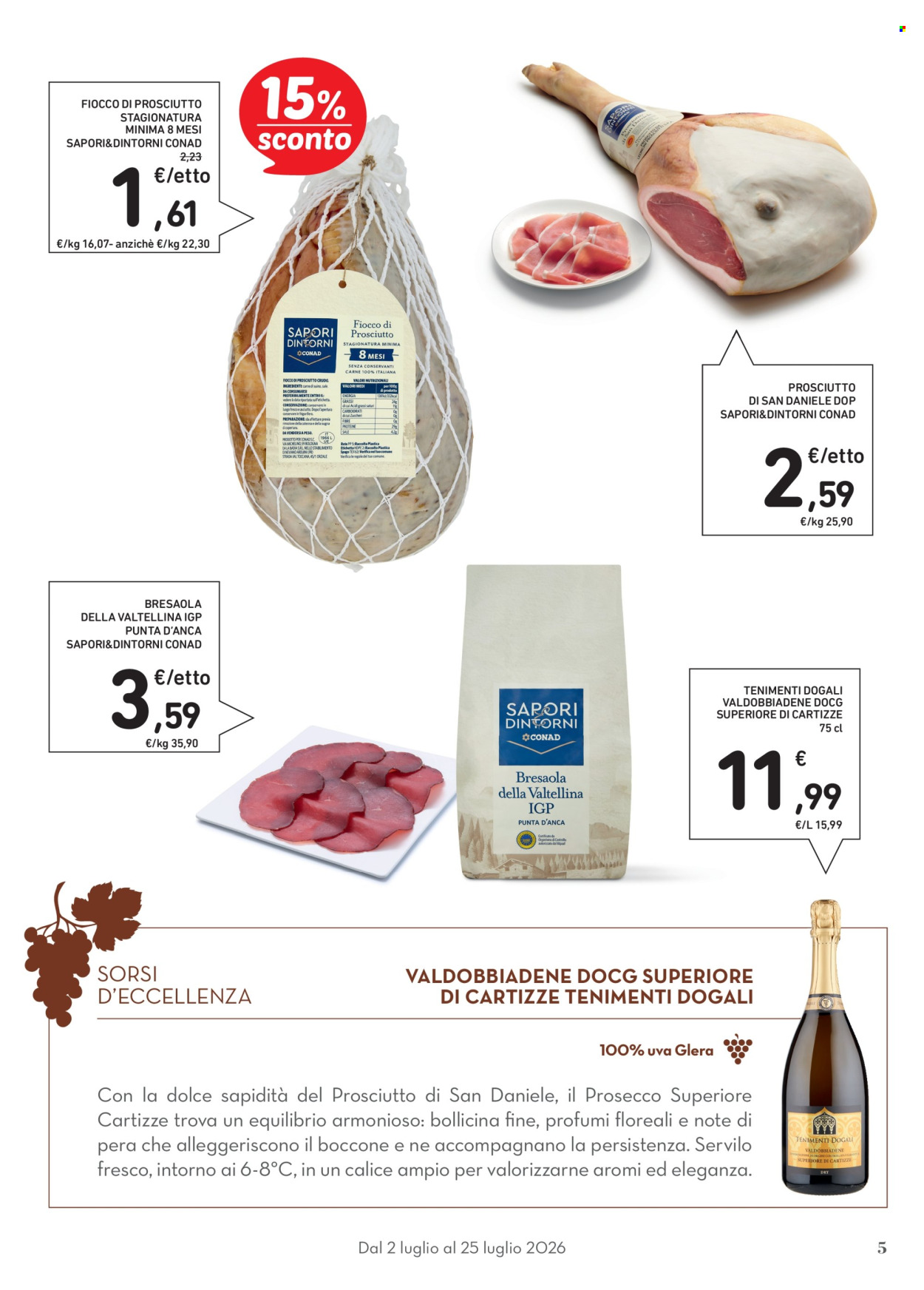 Volantino Conad Superstore - 2/7/2026 - 25/7/2026. Pagina 5